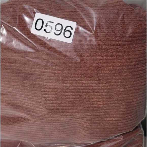 Madewell Womens Size Lg Corduroy Cropped Button-up Long Sleeve Shirt Terracota - Picture 6 of 6